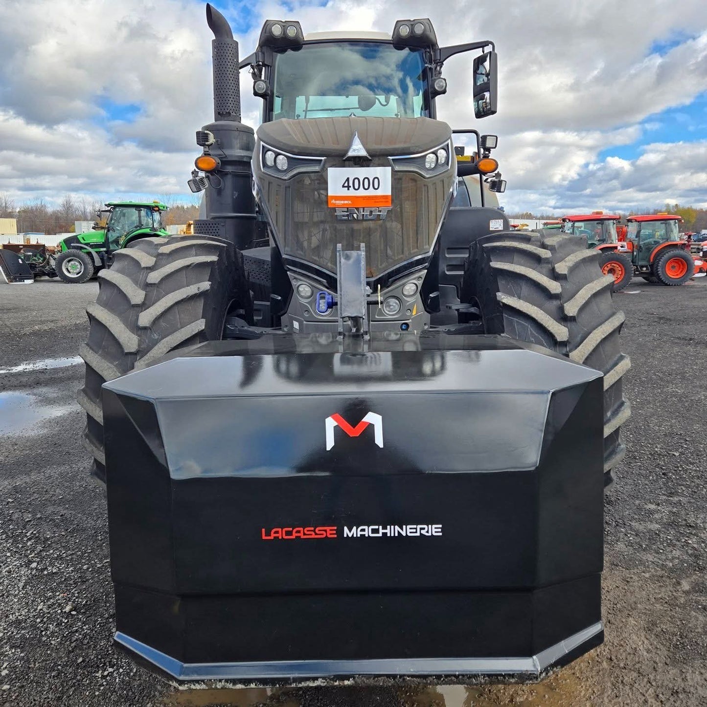 Front Weight Block With Toolbox