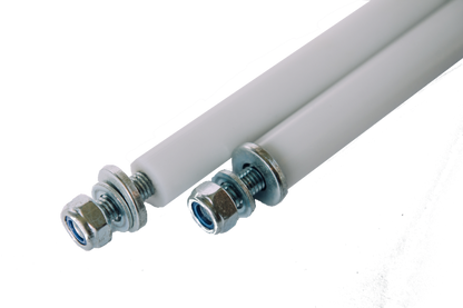 White Guide Poles